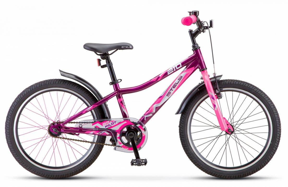 Велосипед Stels 20" Pilot 210 фиолетовый-розовый