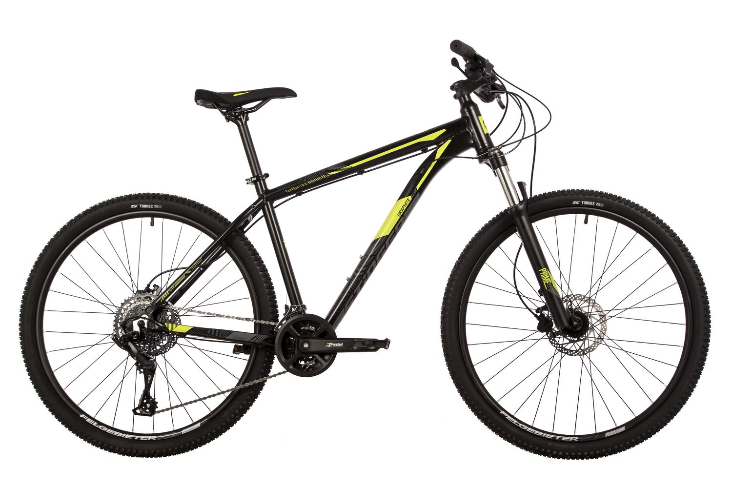Велосипед STINGER 27.5" GRAPHITE PRO 16" чёрный