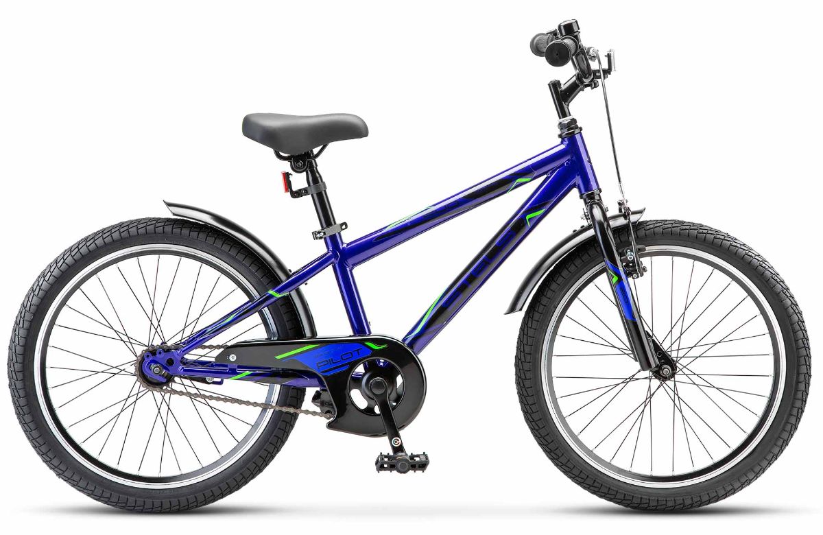 Велосипед STELS 20” Pilot-200 VC (11" Синий)