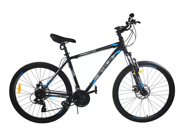 Велосипед STELS Navigator 700 27.5MD (21" Черный/Голубой) АКЦИЯ!
