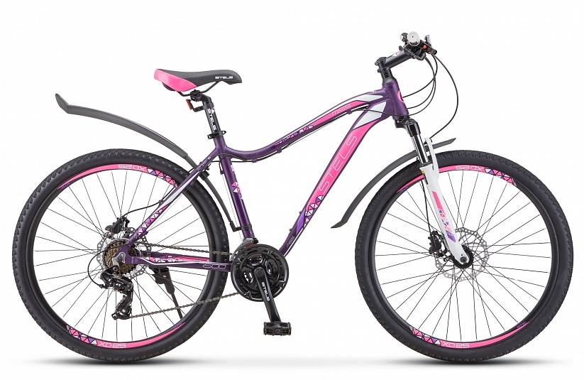 Велосипед STELS 27.5" Miss-7500 D (16" Темно-пурпурный)