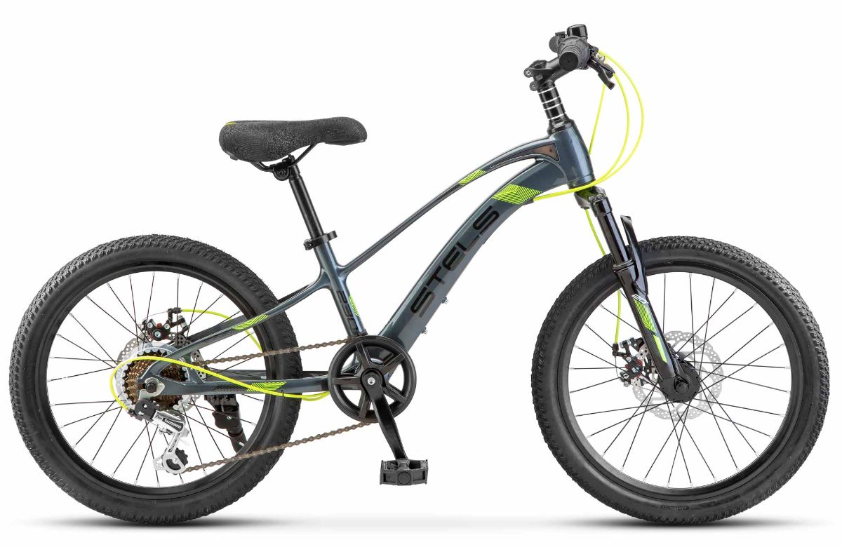 Велосипед STELS 20” Leader-230 MD (10.2" Серый/Черный)