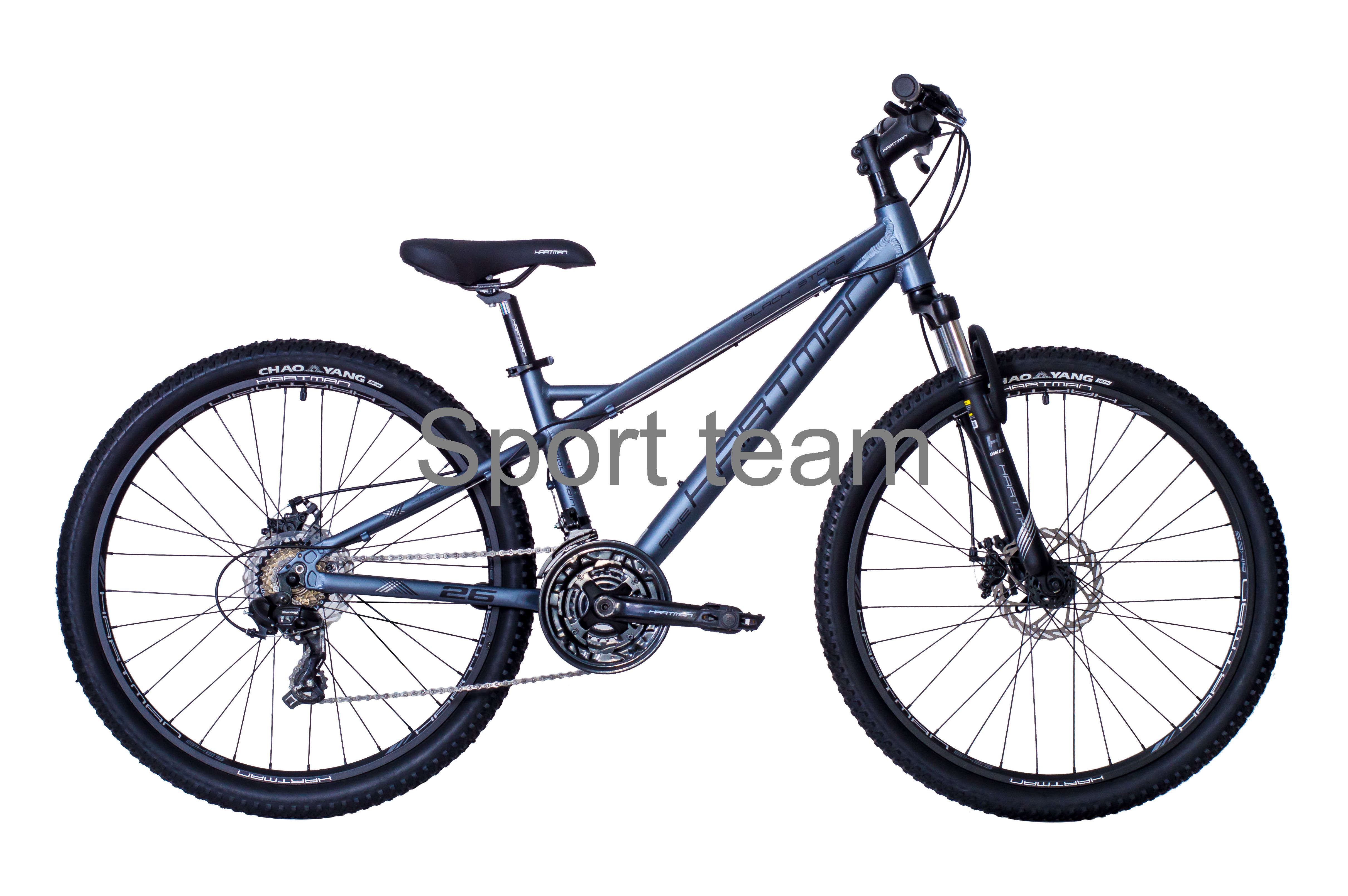 Велосипед HARTMAN BLACKE STONE PRO 26" disk, размер рамы:14