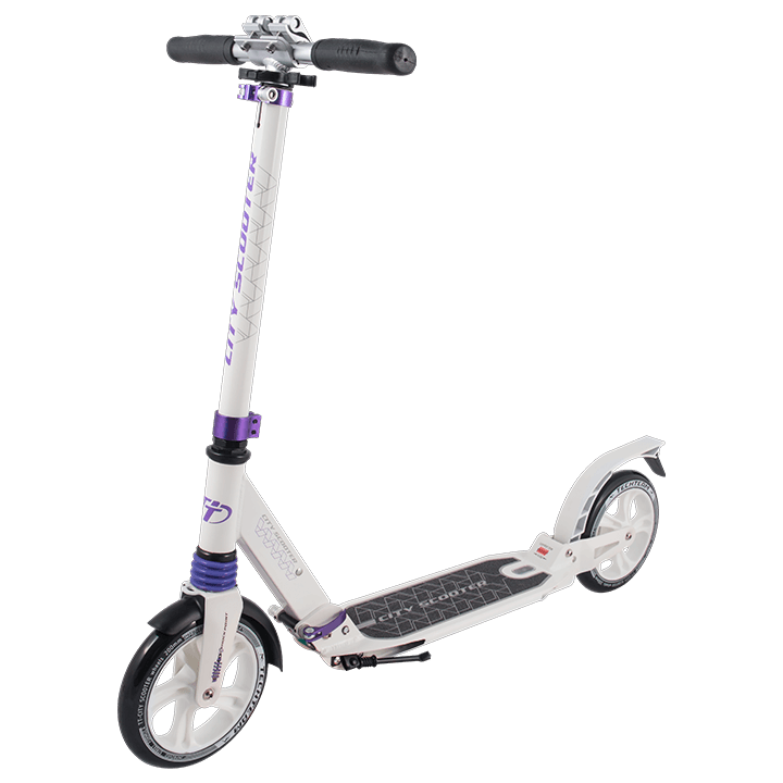 Самокат TechTeam City Scooter белый