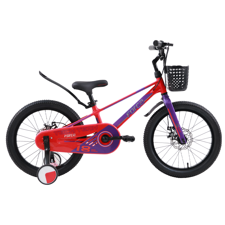 Велосипед TechTeam Forca 18" красный red (магниевый сплав)