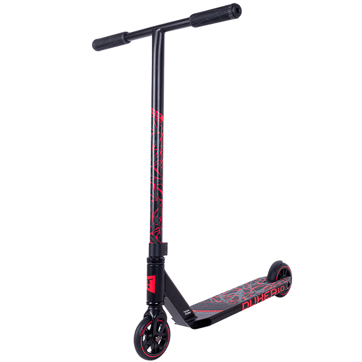 Самокат TechTeam Duker 1.0 чёрно-красный
