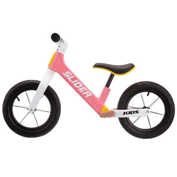 Беговел Slider 12" FM022P нейлоновый розовый