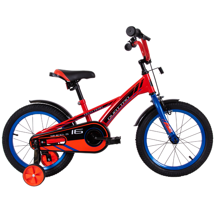 Велосипед TechTeam Quattro 16" красный