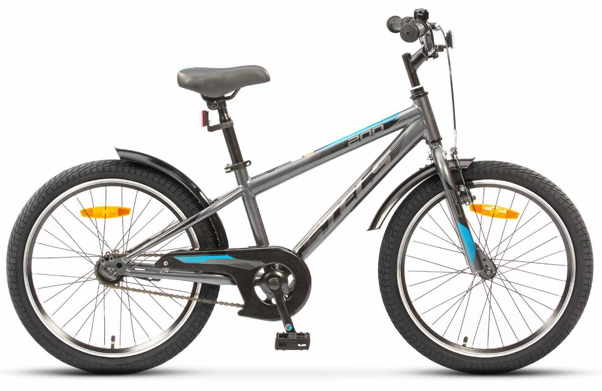 Велосипед STELS 20" Turbo 200 VC (11" Серый)