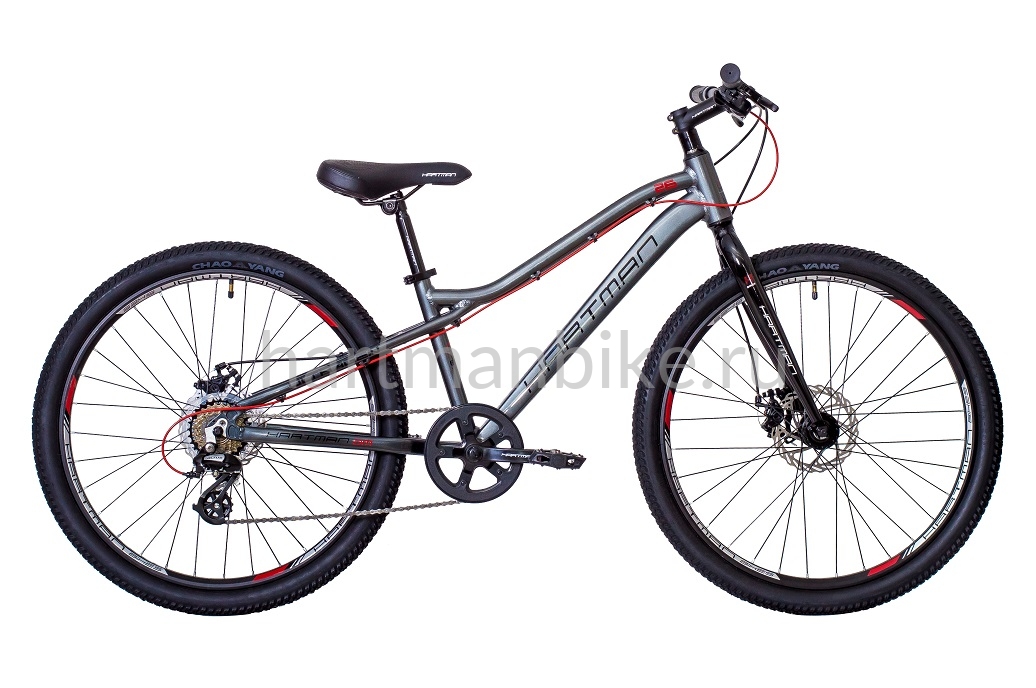 Велосипед HARTMAN 26" Ultragen PRO (облегчённый) р.13",(S26) 7 ск., рама алюм,серый