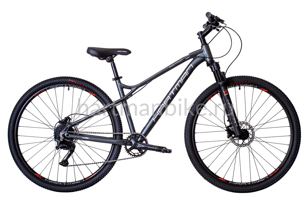 Велосипед HARTMAN 29" Fantom PRO HD р.17",(S26) 9 скр.алюм.серый