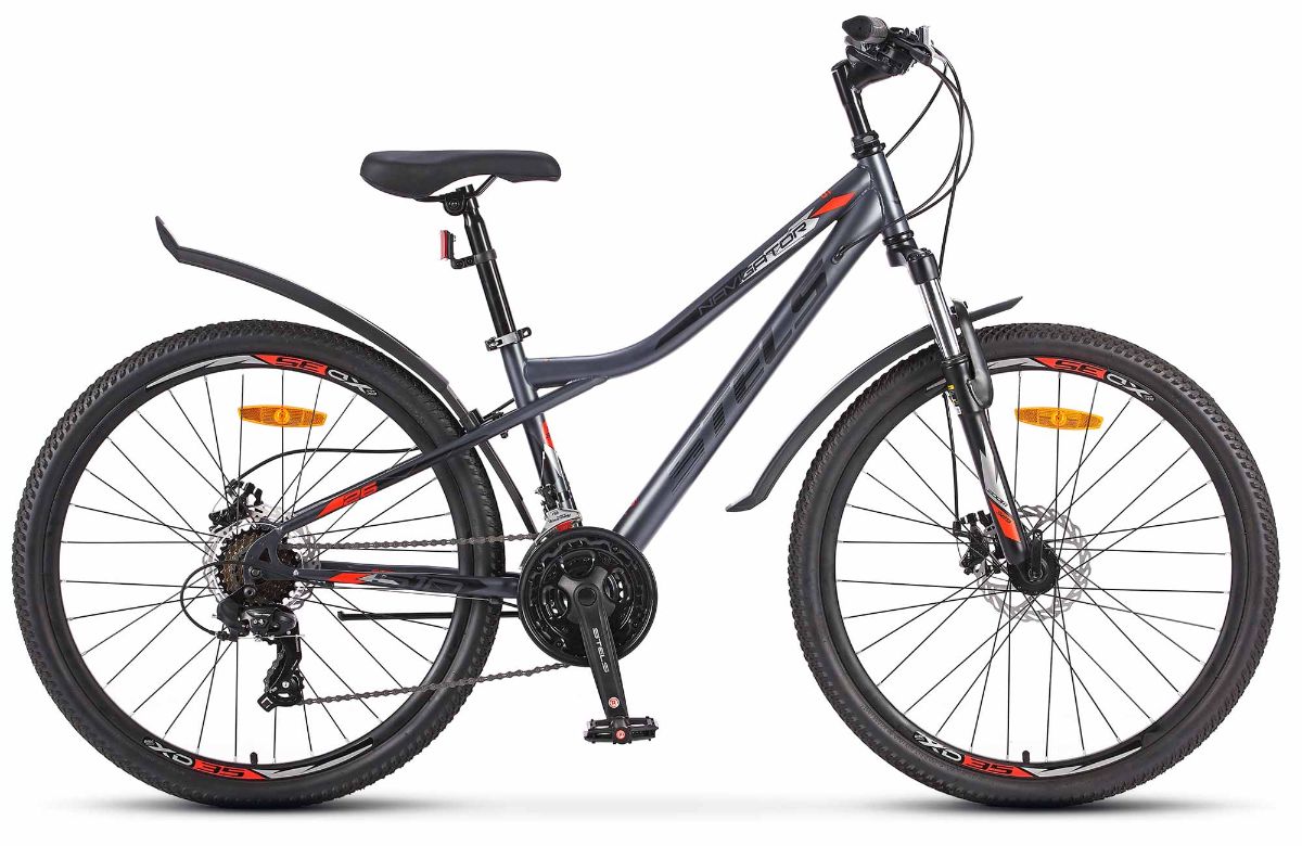 Велосипед STELS 26" Navigator 510 MD (14" Антрацитовый/Красный)