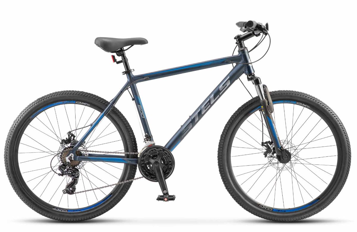 Велосипед STELS 26" Navigator 600 MD (17" Матовый темно-серый)