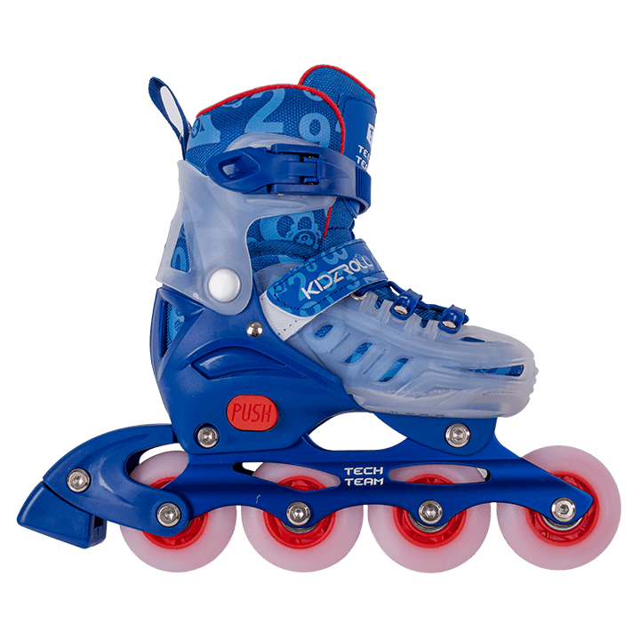 Ролики TechTeam Kidzroll синий р 36-39