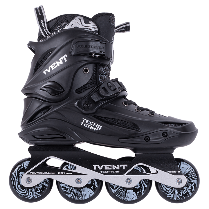 Рол.коньки TechTeam Ivent чёрный р.38-39