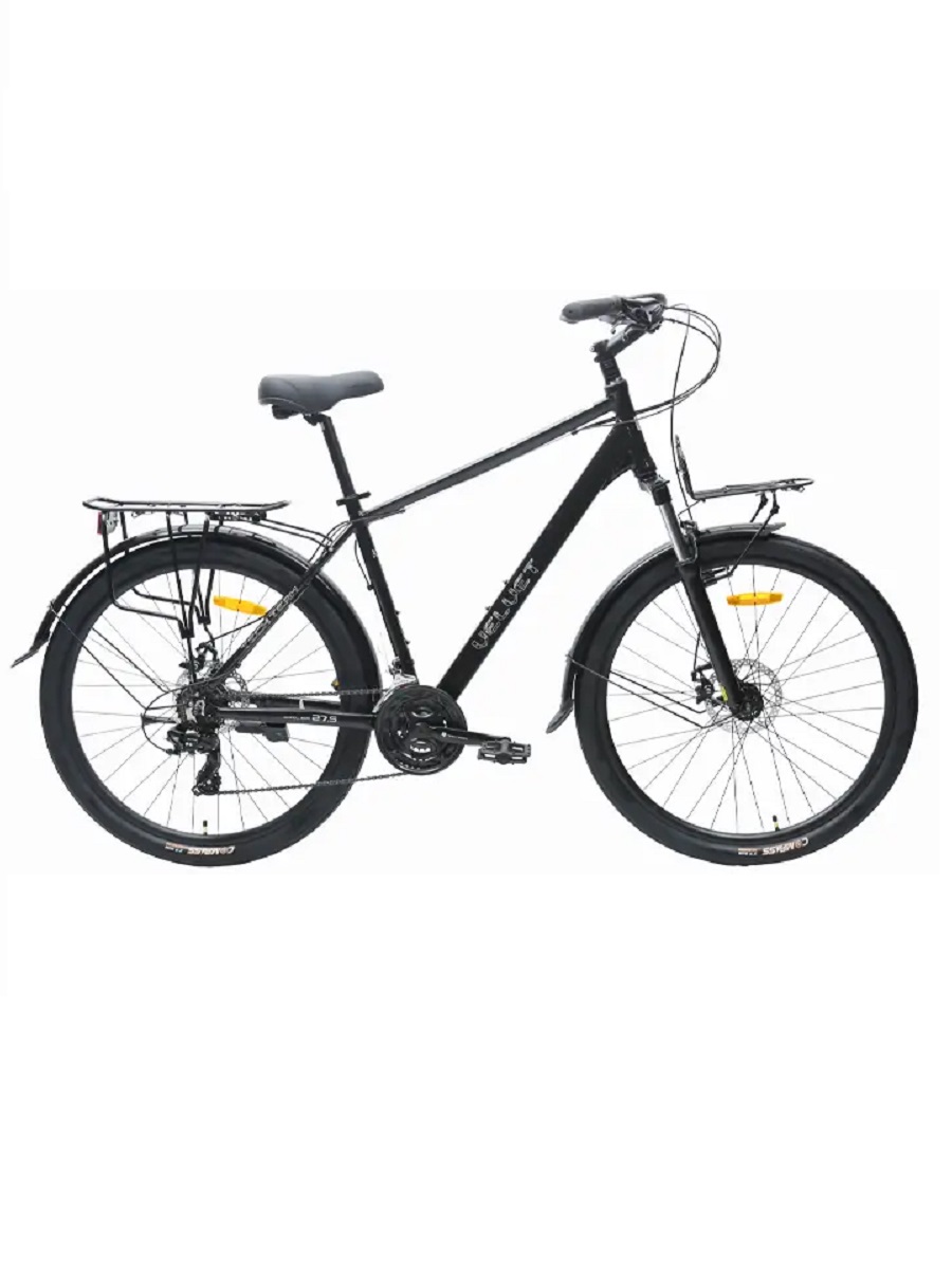 Велосипед TechTeam Velvet 27.5*19 черный