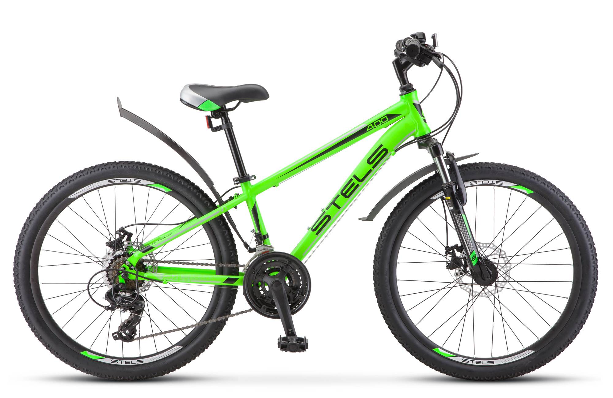 Велосипед Stels 24" Navigator 400 MD 12" АКЦИЯ! зелёный