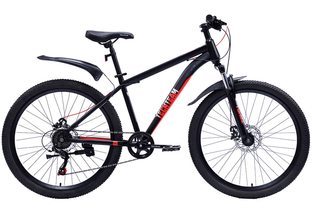Велосипед TechTeam 26" Tenet 14" чёрный
