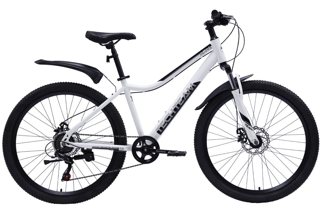 Велосипед TechTeam Aria 26"x16" белый 2024