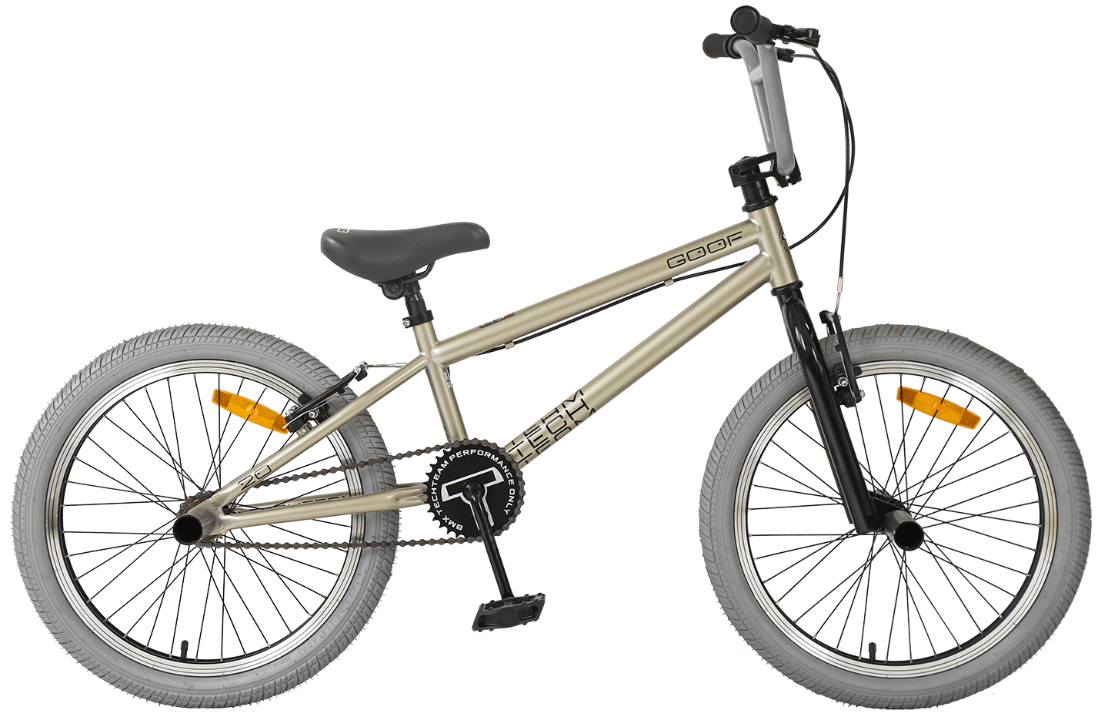 Велосипед TechTeam BMX Goof 20" тёмно-песочный