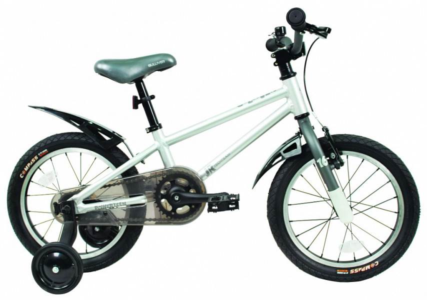 Велосипед TechTeam Gulliver 16" серый