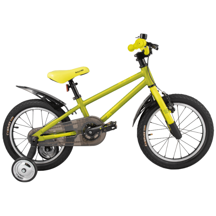 Велосипед TechTeam Gulliver 20" зелёный