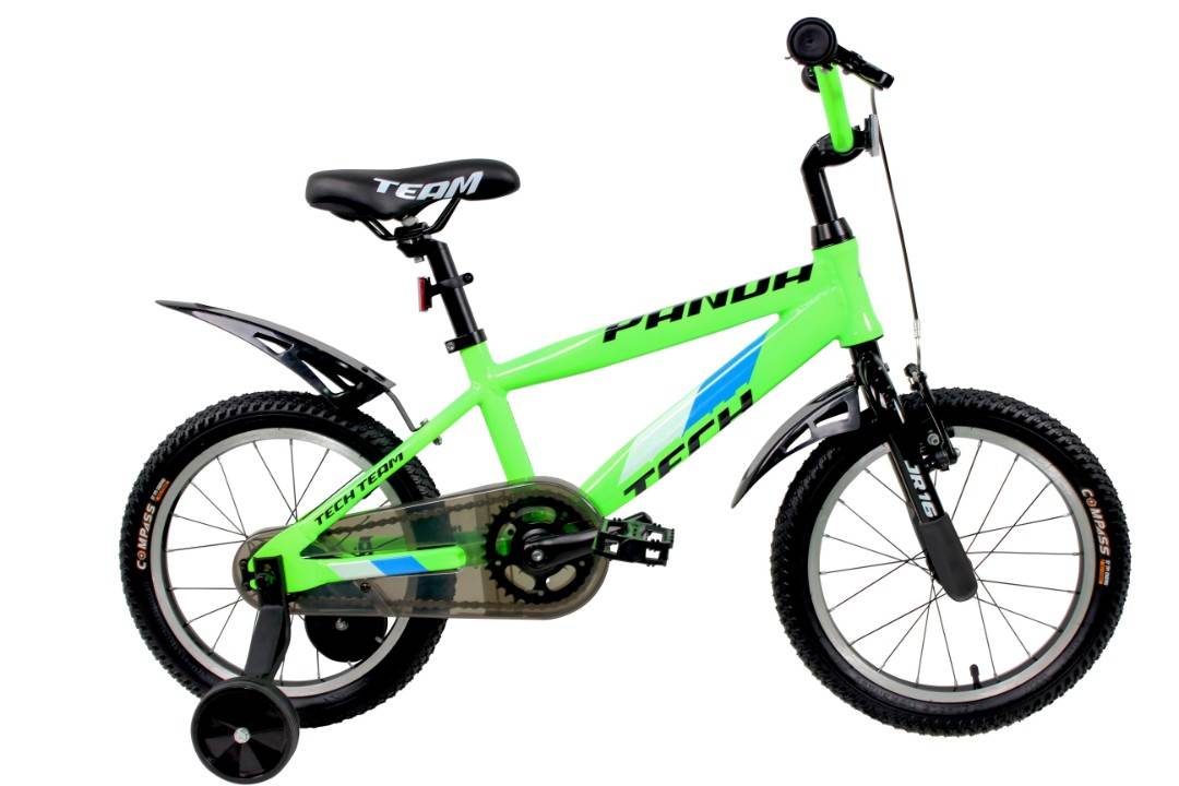 Велосипед TechTeam Panda 18" зелёный