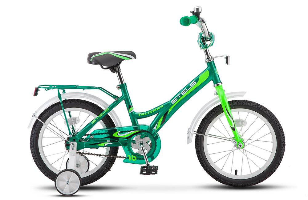 Велосипед Stels 16 Talisman зелёный #