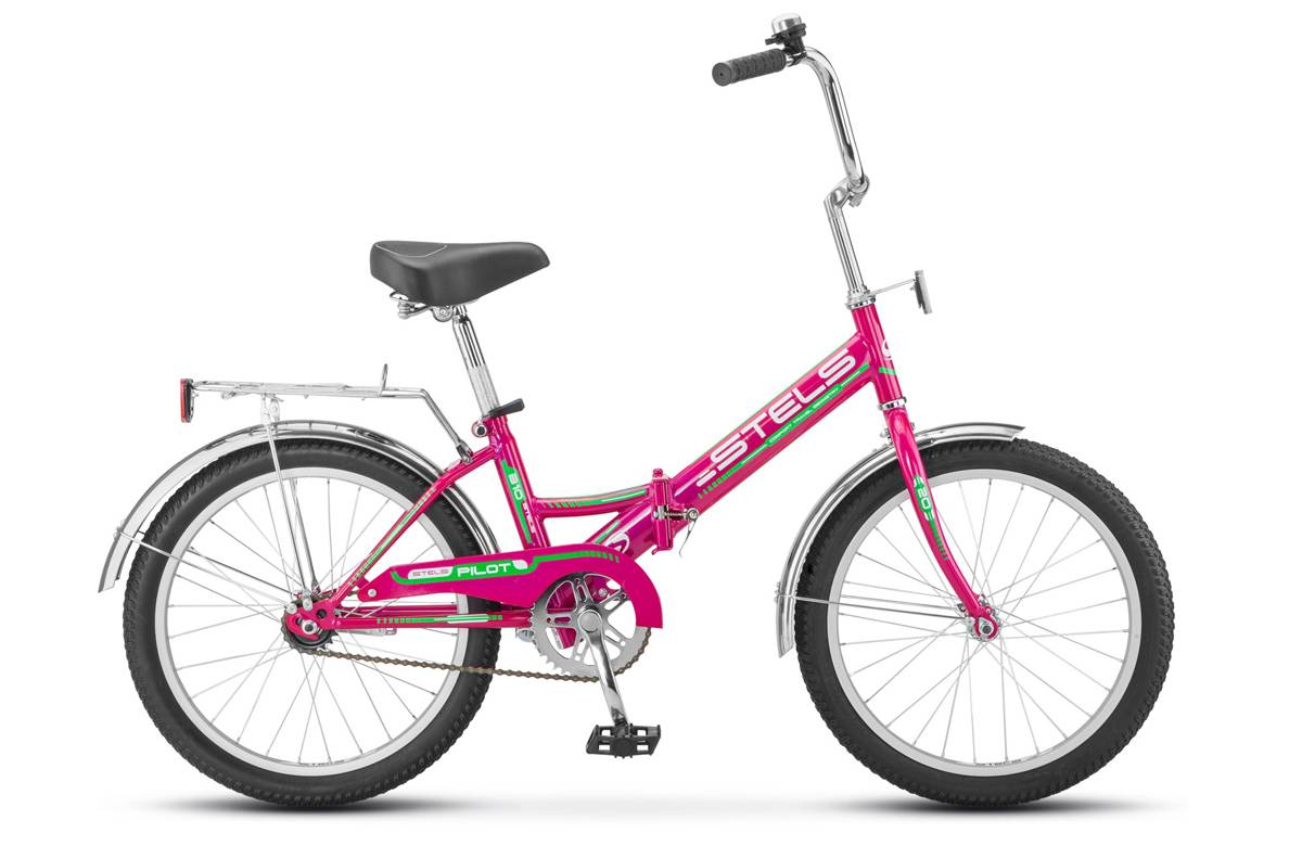 Велосипед Stels 20" Pilot 310 20" Z011, 12" малиновый