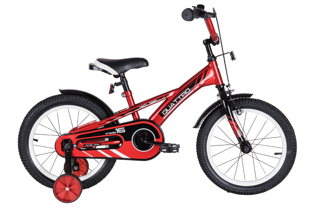 Велосипед TechTeam Quattro 20" красный