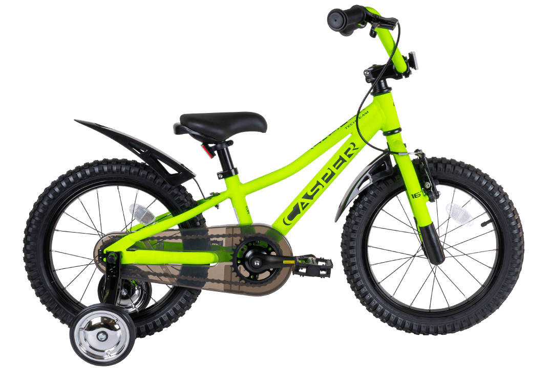 Велосипед TechTeam Casper 16" зелёный