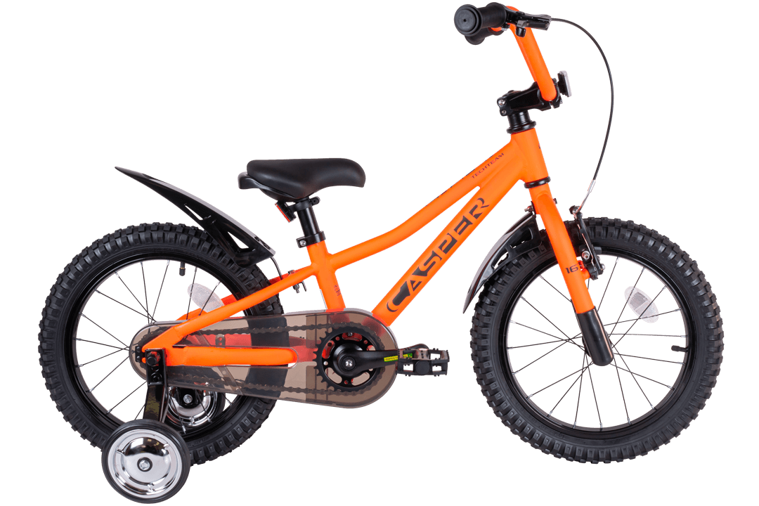 Велосипед TechTeam Casper 16" оранжевый