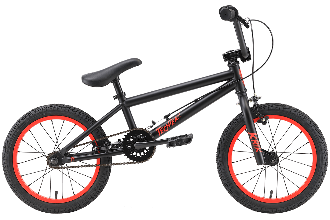 Велосипед TechTeam BMX Krik 16&quot; красный 2022