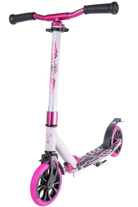 Самокат TechTeam Jogger 180 бело-розовый (2022)