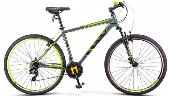 Велосипед Stels 29" Navigator- 900 V 17.5" серый-жёлтый АКЦИЯ! #