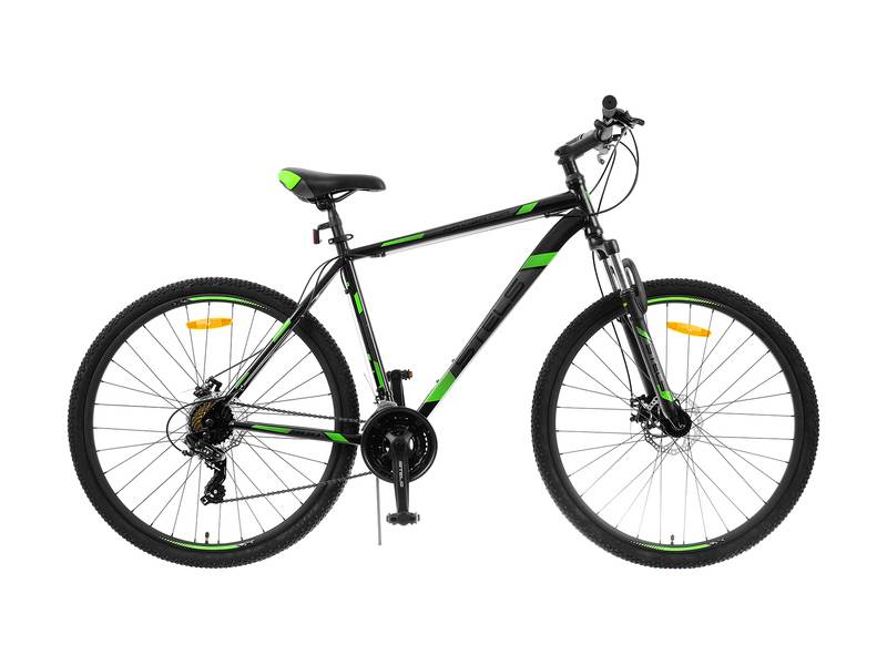 Велосипед Stels 29" Navigator- 900 MD 29" F010, 17,5" чёрный/зелёный АКЦИЯ!