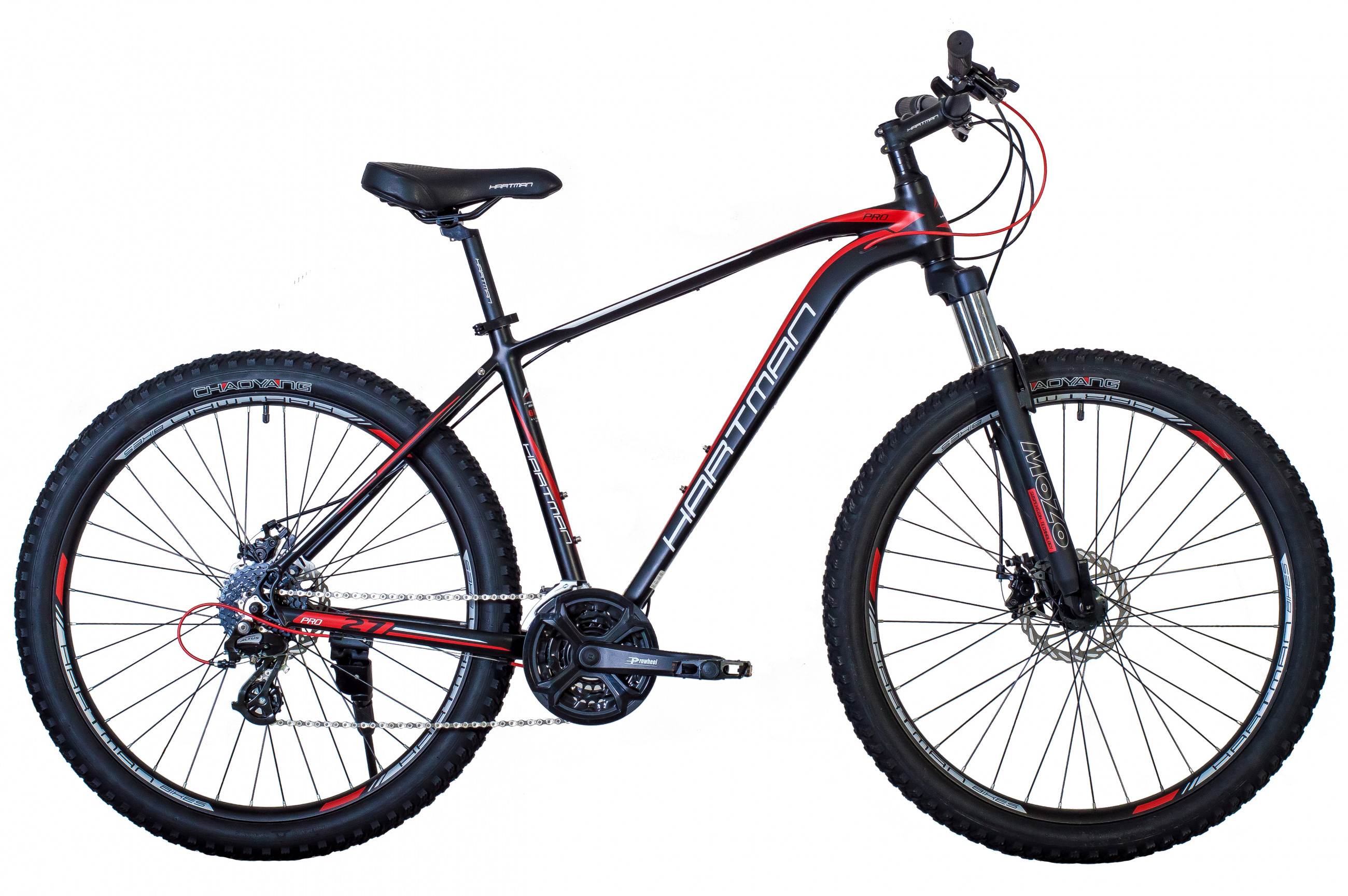 Велосипед HARTMAN 27,5" Neo Enduro Disc 19" чёрн-красн