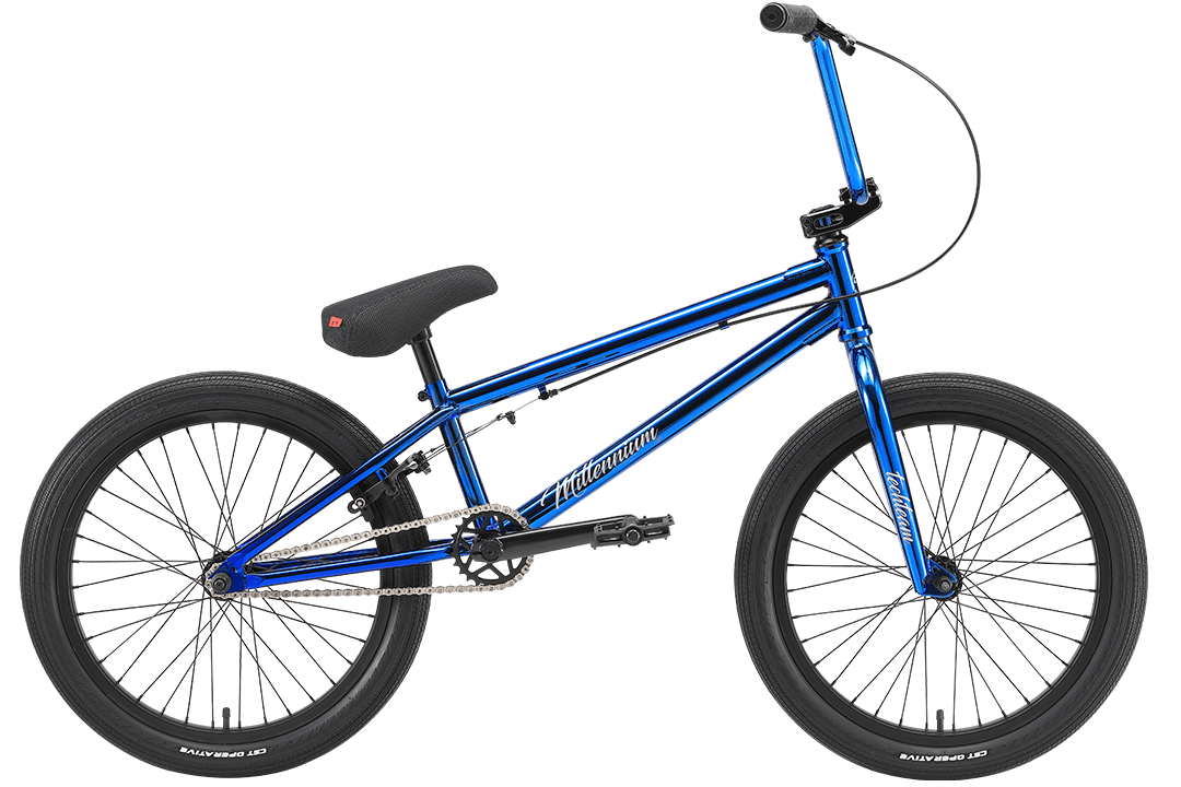 Велосипед TechTeam BMX Millennium 20" синий 2022