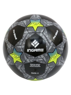 Мяч футбол INGAME Pro Black
