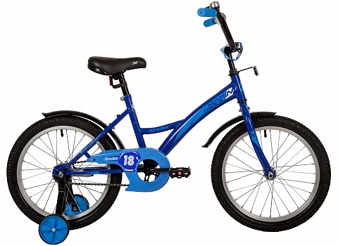 Велосипед NOVATRACK 18", STRIKE, синий