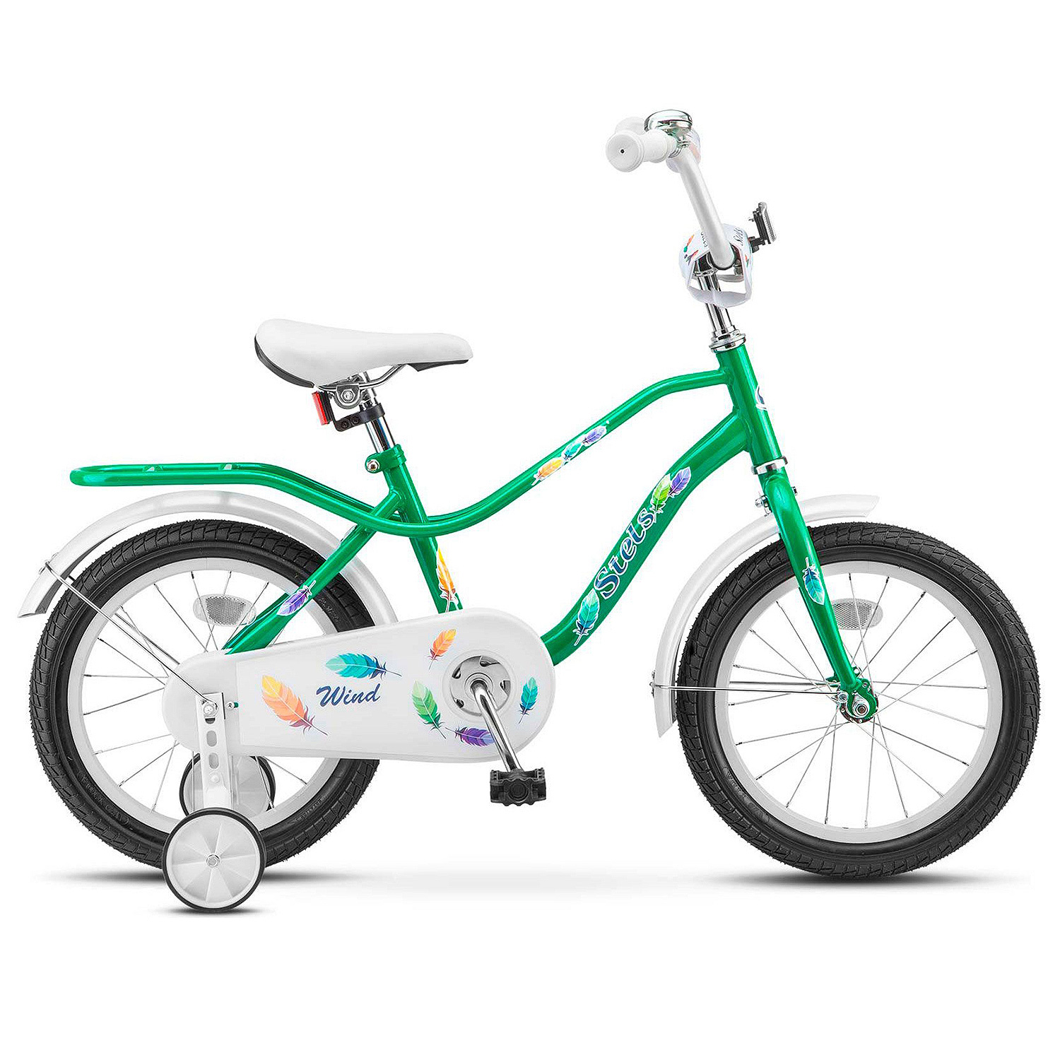 Велосипед Stels 14" Wind зелёный
