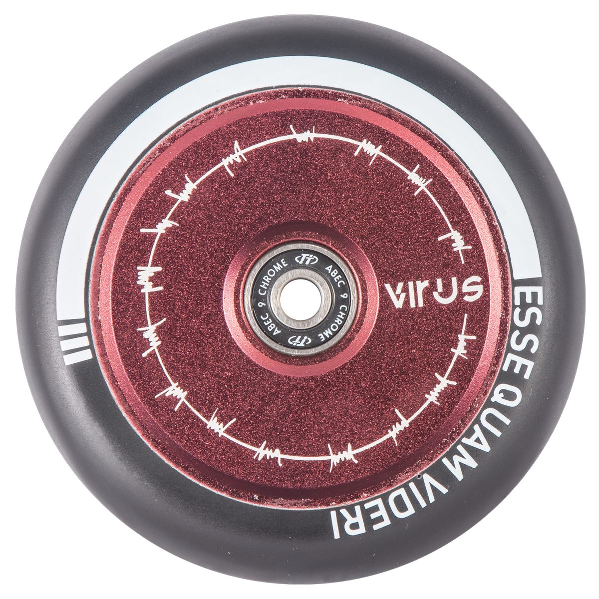 Колесо TechTeam Hollow Virus 110mm красные