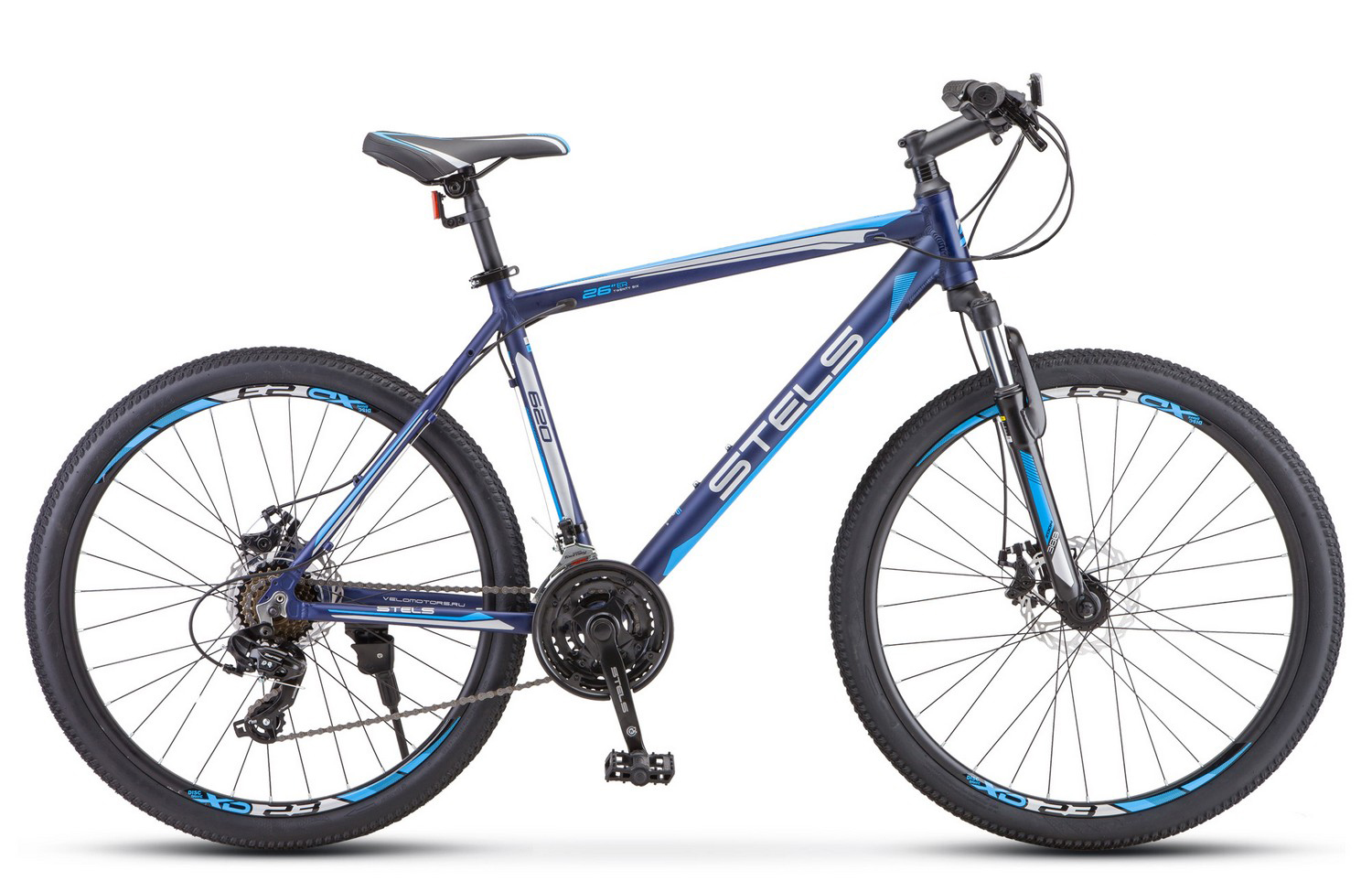 Велосипед Stels 26" Navigator- 620 MD 26" V010,19" тёмно-синий