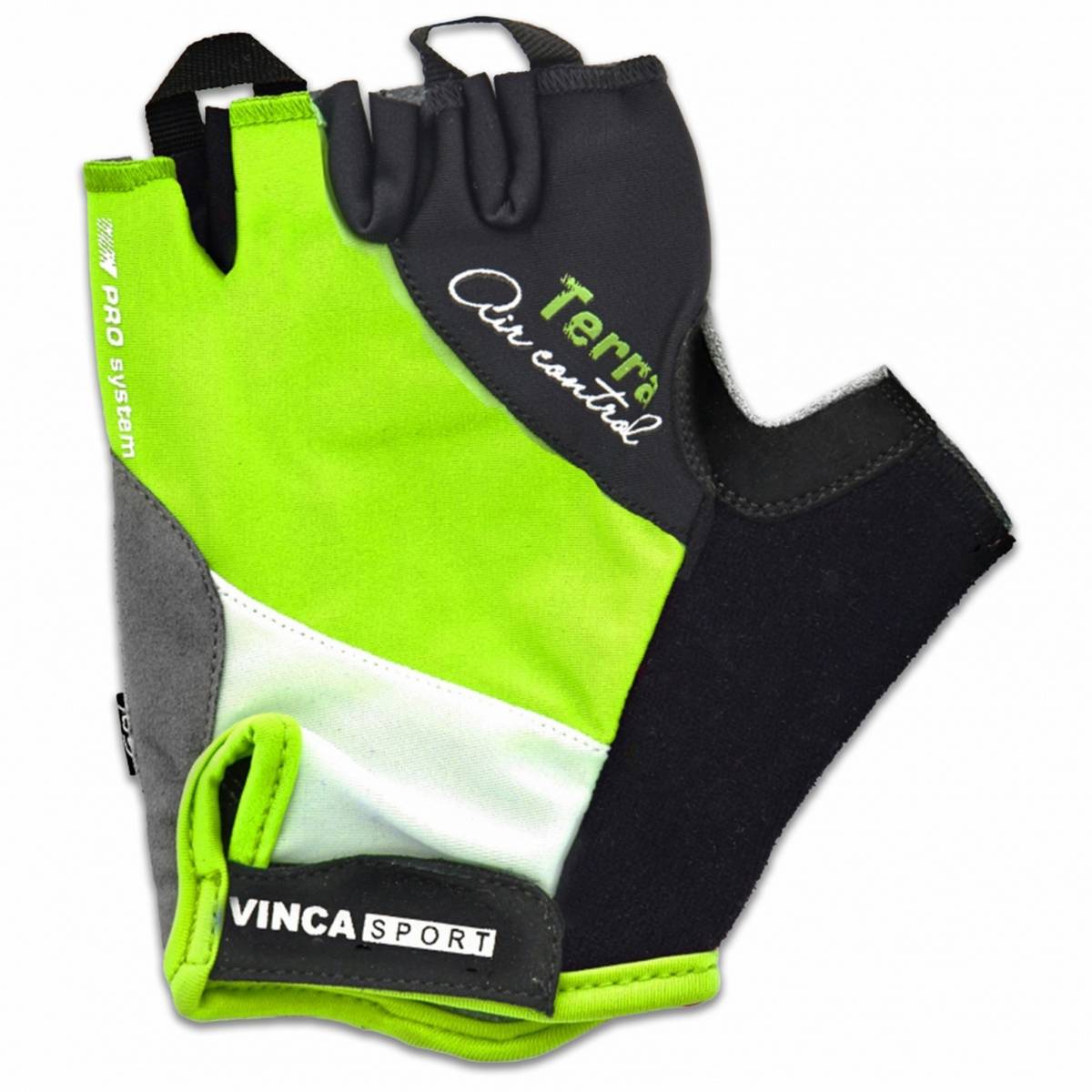 Перчатки VINCA SPORT VG 933 зелен, XL