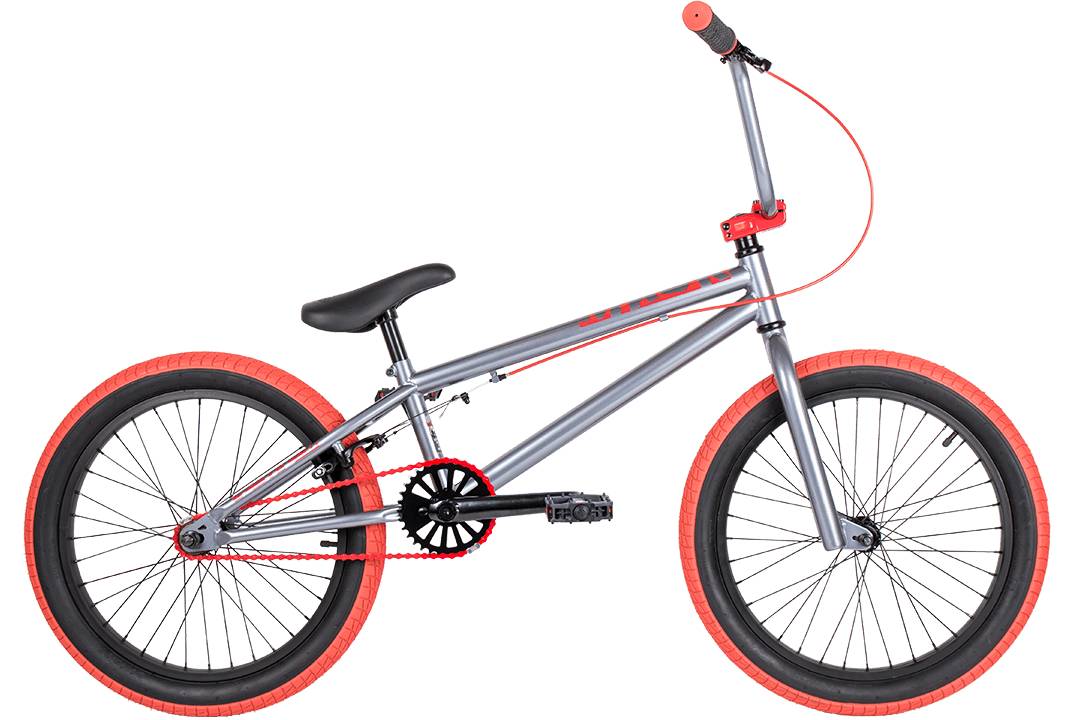 Велосипед TechTeam BMX Mack 20" серый