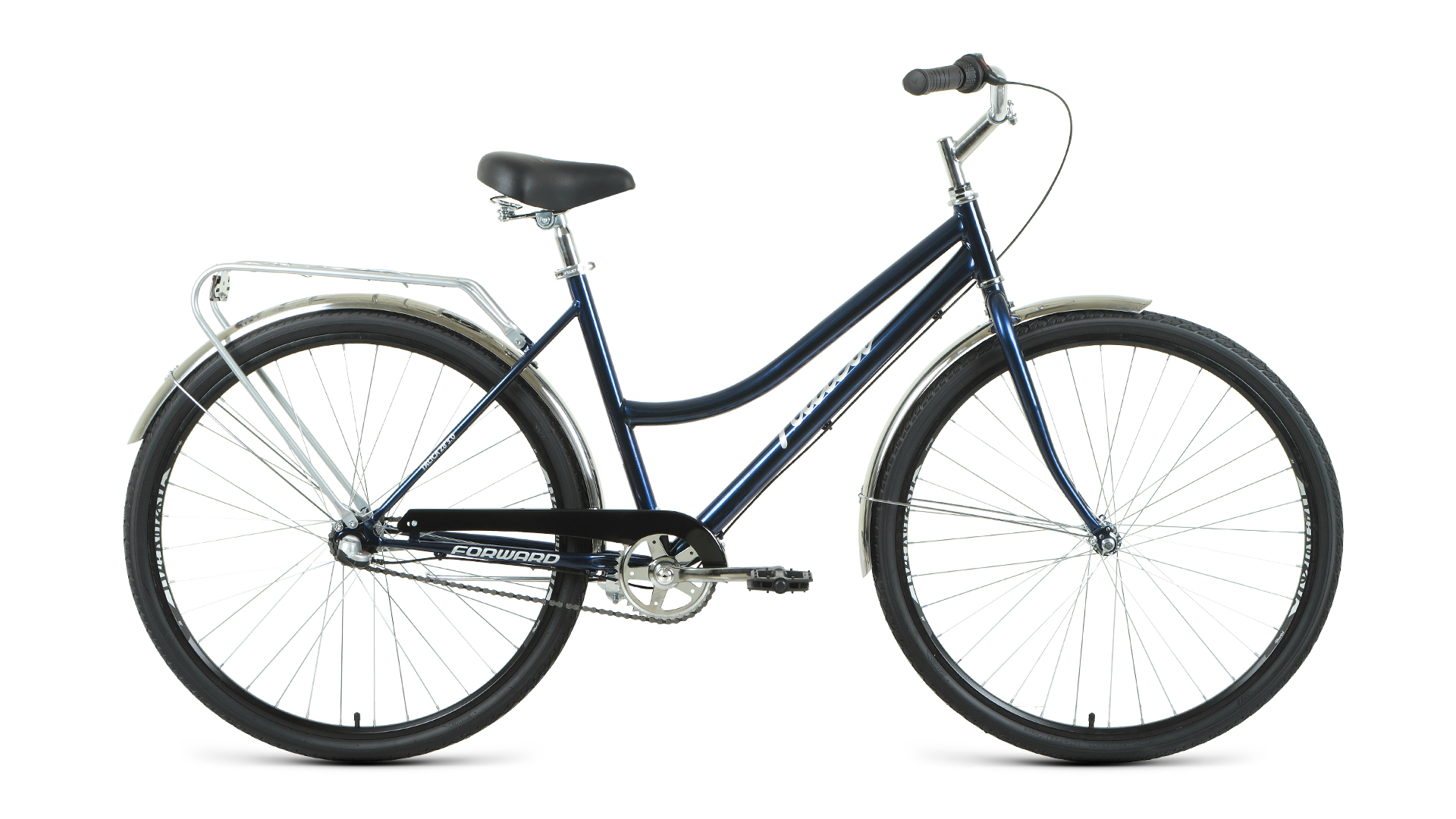 Велосипед Forward 28" Talica 3.0 19" тёмно-синий/серебро