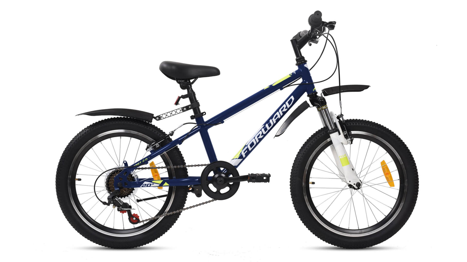 Велосипед Forward 20" Unit 2.0 тёмно-синий/белый