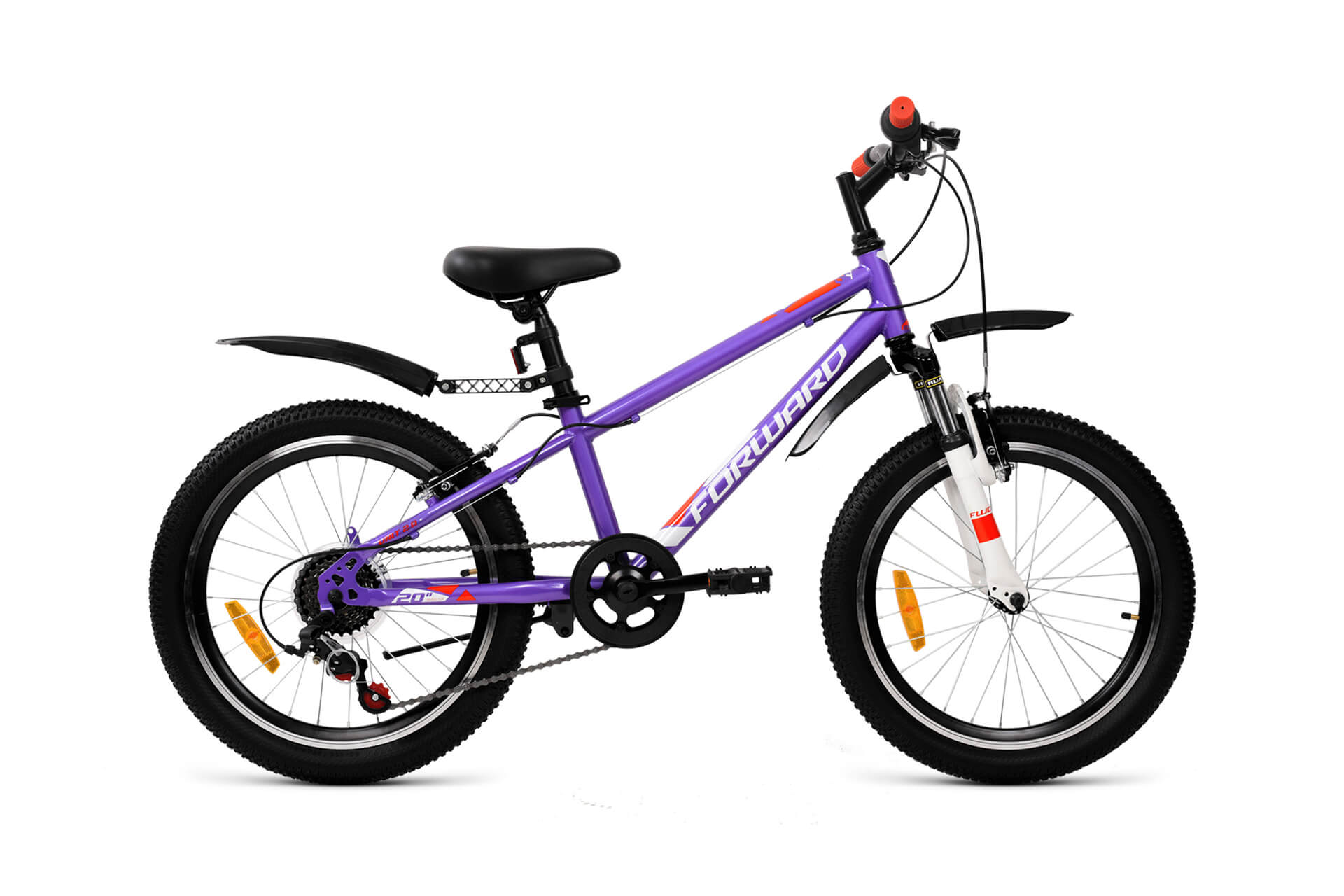 Велосипед Forward 20" Unit 2.0 фиолет/белый
