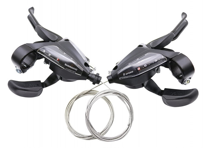 Шифтеры Моноблок SHIMANO ST-EF500-L 3-8 ск КОПИЯ!