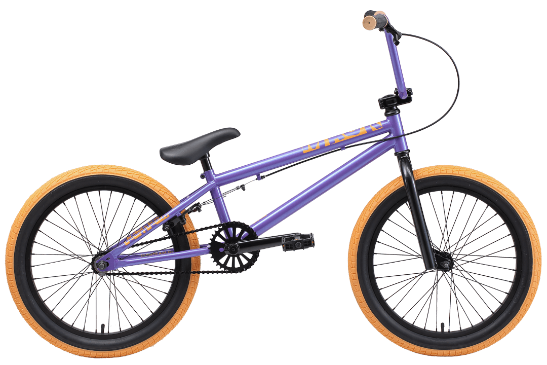 Велосипед TechTeam BMX Mack 20" фиолетовый 2023